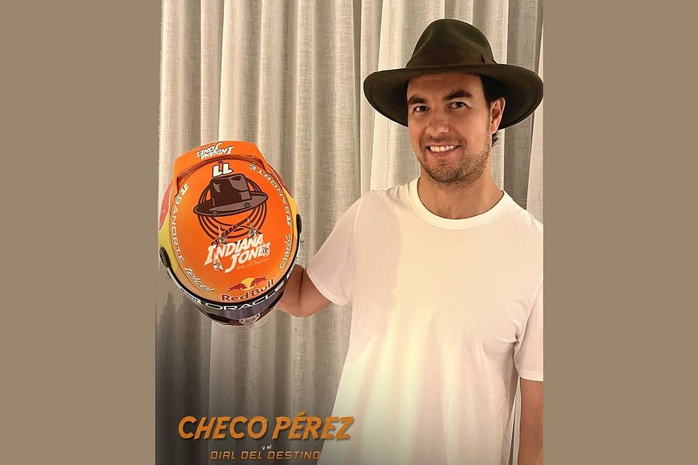 Casco especial Sergio Pérez, Red Bull