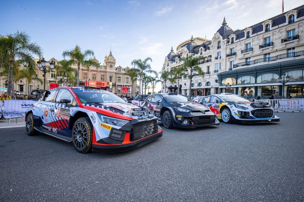 Hyundai World Rally Team, Hyundai i20 N Rally1, Toyota Gazoo Racing WRT, Toyota GR Yaris Rally1, M-Sport Ford World Rally Team, Ford Puma Rally1