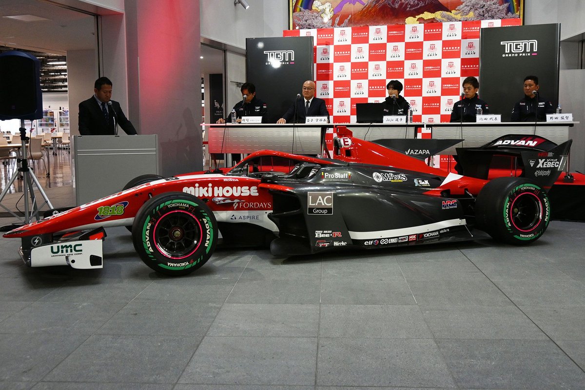 juju 1/43 スーパーフォーミュラ　2024 スパーク Amazon | 野田Juju TGM スーパーフォーミュラ 2024 Spark 1/43
