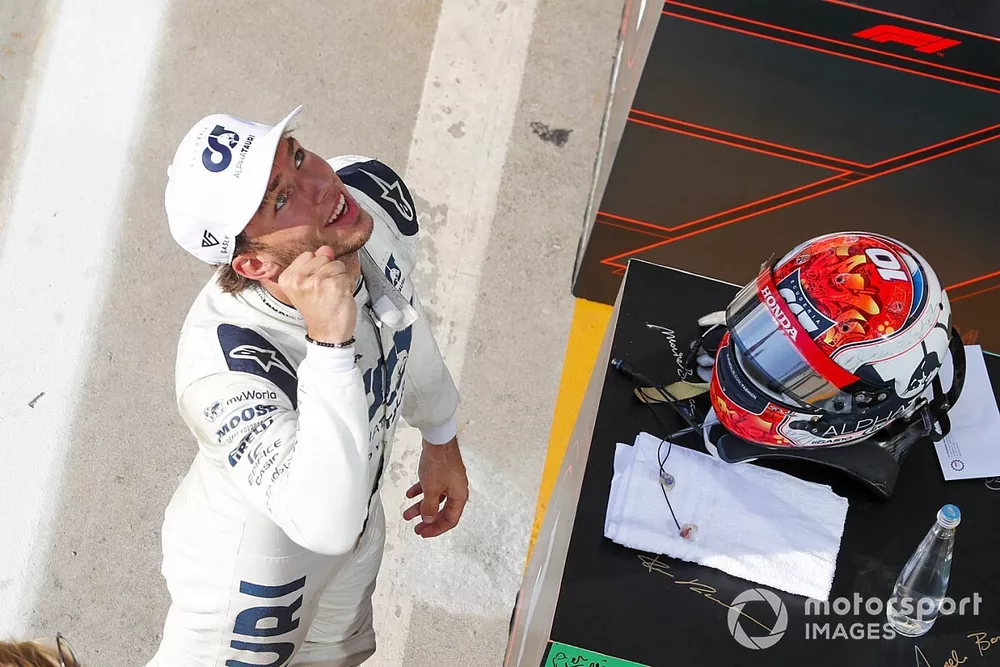 Ganador Pierre Gasly, AlphaTauri
