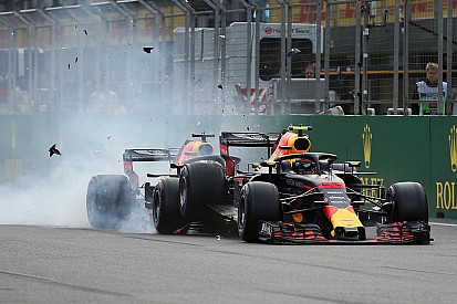 Brawn : Ricciardo était "passager" au moment du crash avec Verstappen