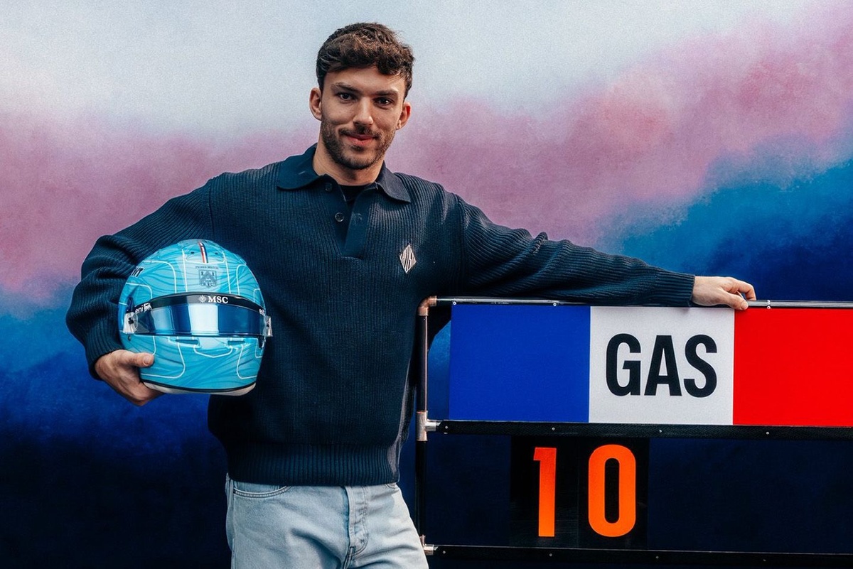 Pierre Gasly lève le voile sur son casque 2026
