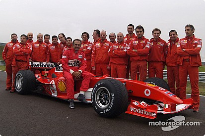 El día que Reutemann manejó la Ferrari de Schumacher