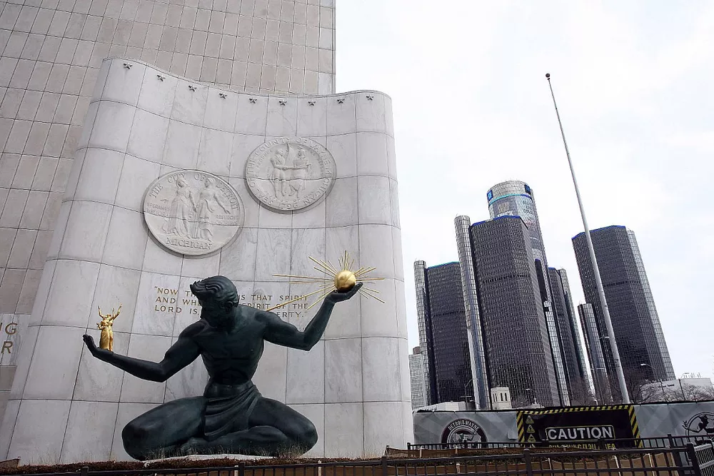 Detroit Downtown, Scenic view