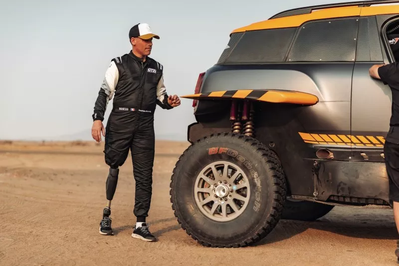Mathieu Baumel realmente regresa al Dakar tras su grave accidente de tr&aacute;fico sufrido el a&ntilde;o pasado