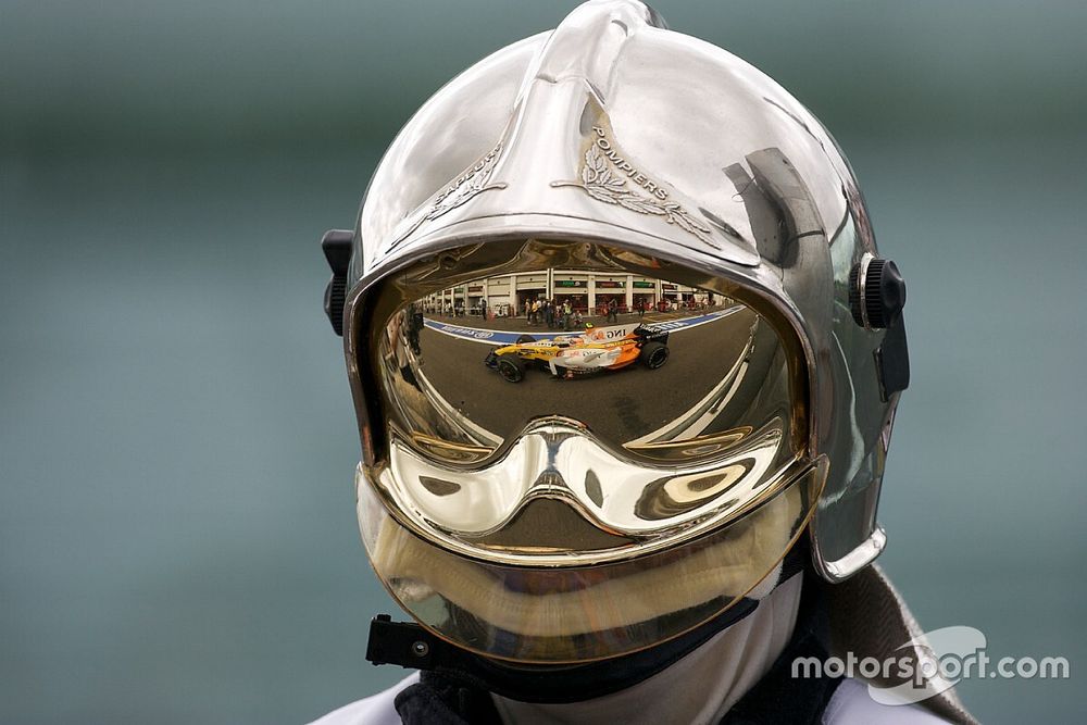 Reflejo de Nelson A. Piquet, Renault F1 Team