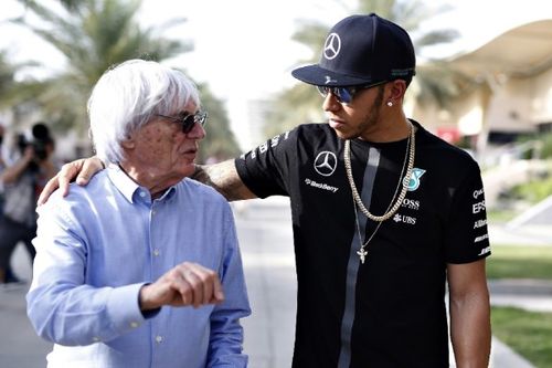 Ecclestone cree que Hamilton "tuvo suerte" para ganar sus títulos de F1