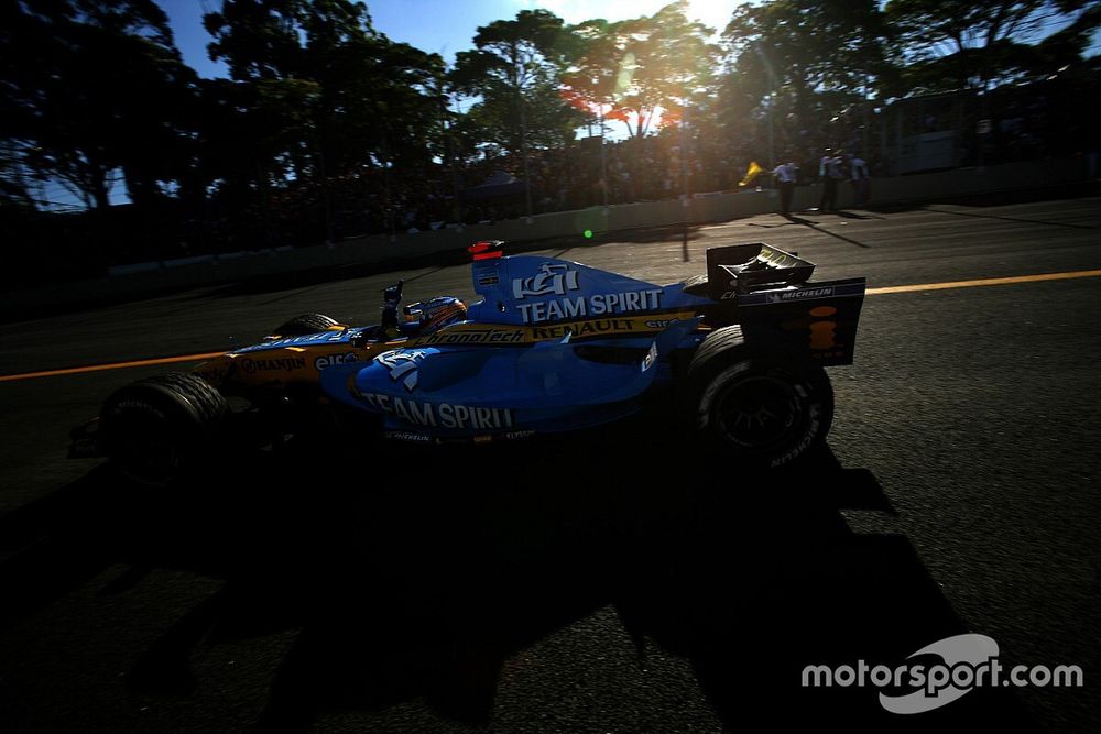Fernando Alonso, campe&oacute;n del mundo de F1 2006