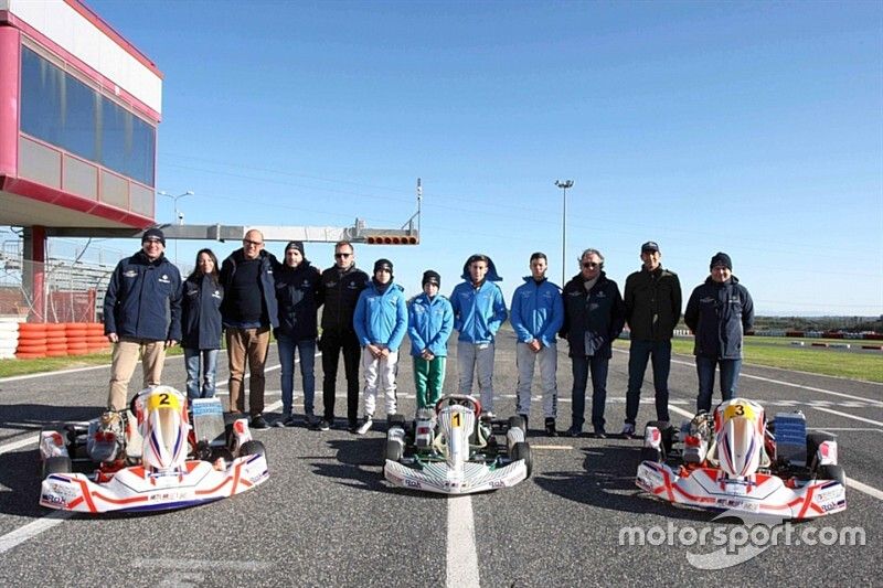 Tutti i protagonisti del primo Stage Valutativo ACI Sport per il Karting della Scuola Federale
