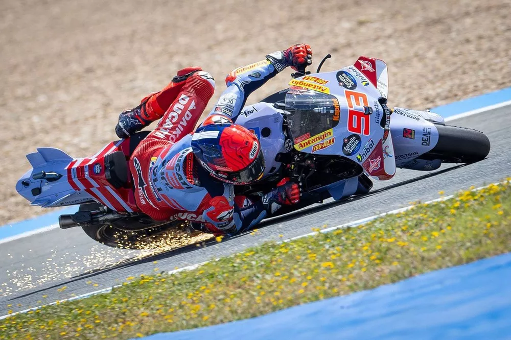 Marc Marquez, Gresini Racing crash