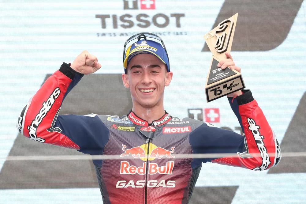 Podio: tercer lugar Pedro Acosta, Red Bull GASGAS Tech3