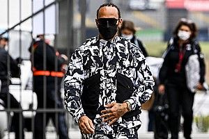 Hamilton afronta posible sanci&oacute;n en parrilla en el GP de Brasil 2021