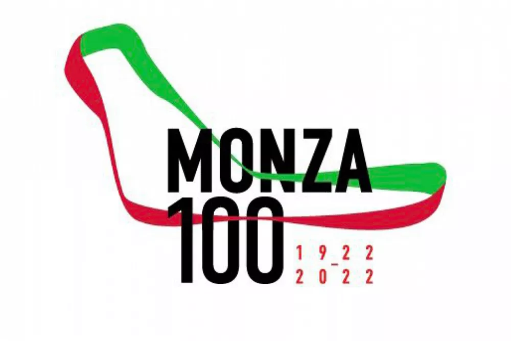 Il logo del centenario dell'Autodromo Nazionale Monza