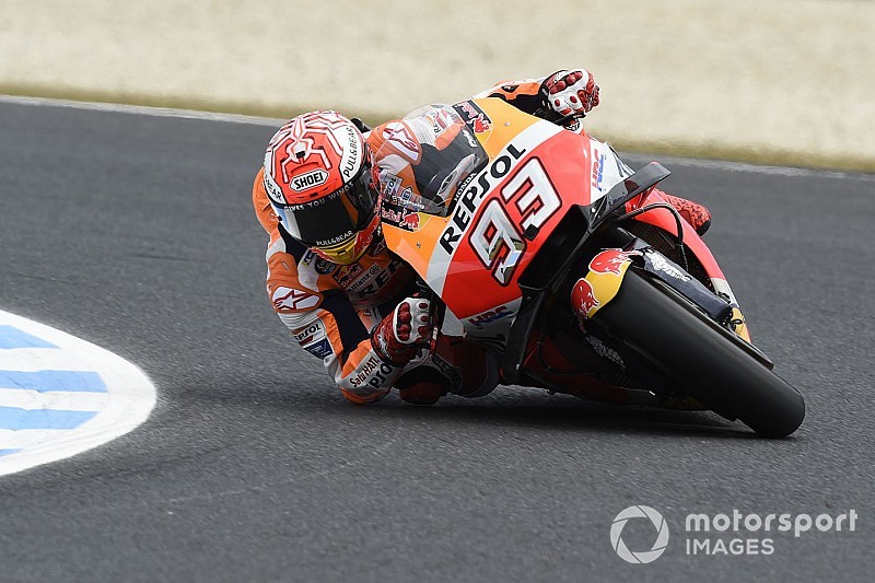 MotoGP Australia: Marquez pole, Vinales-Zarco baris depan