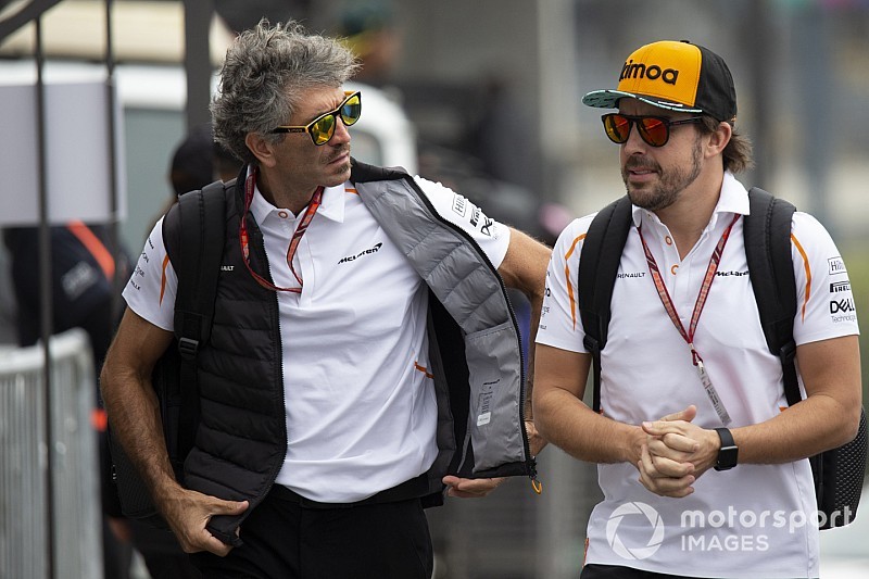 Kubica trabaja con el fisio de Alonso
