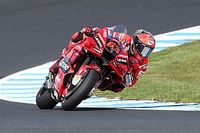 Bagnaia sufrió con el viento en el viernes de Australia