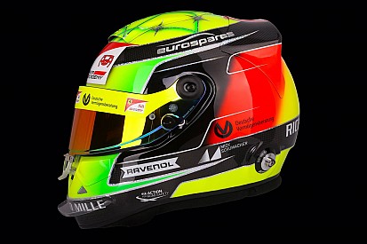 Fotos: el casco que llevará Mick Schumacher en su debut en Fórmula 2