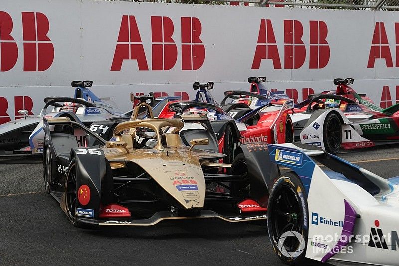 Andre Lotterer, DS TECHEETAH, DS E-Tense FE19, J&eacute;r&ocirc;me d'Ambrosio, Mahindra Racing, M5 Electro, Edoardo Mortara, Venturi Formula E, Venturi VFE05, Pascal Wehrlein, Mahindra Racing, M5 Electro, Lucas Di Grassi, Audi Sport ABT Schaeffler, Audi e-tron FE05 