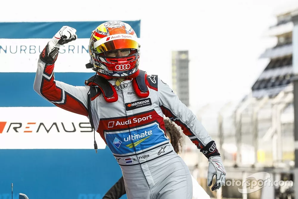 Race winner Robin Frijns, Audi Sport Team Abt Sportsline  