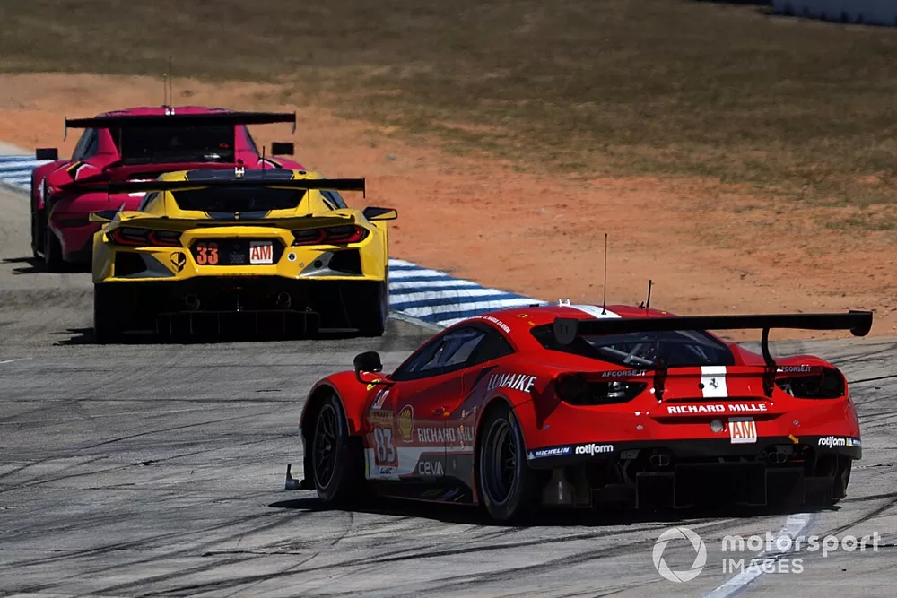 #83 Richard Mille AF Corse Ferrari 488 GTE EVO: Luis Perez Companc, Lilou Wadoux, Alessio Rovera