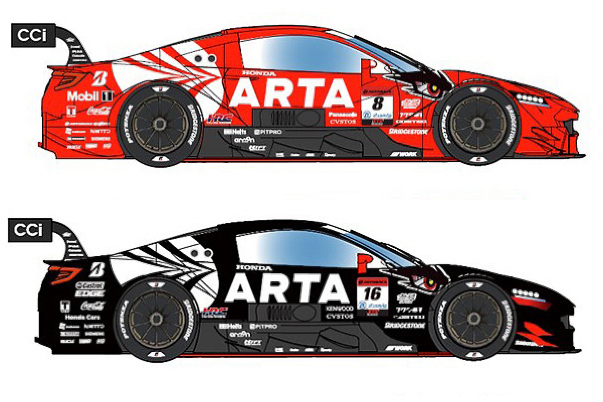 ARTA MUGEN NSX-GT SUPER GT 2023 無限 Honda ARTA reveals Honda liveries for 2023 SUPER GT season