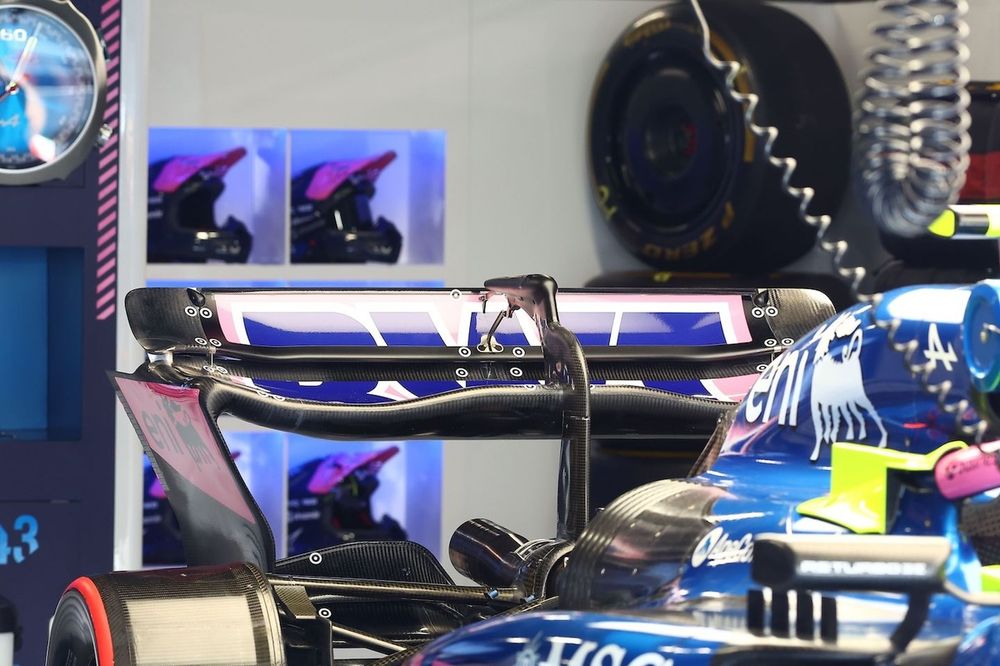 Detalle técnico del Alpine A525