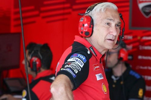 Tardozzi, "sorprendido" por las afirmaciones de VR46 sobre la prueba de Bagnaia con la GP24