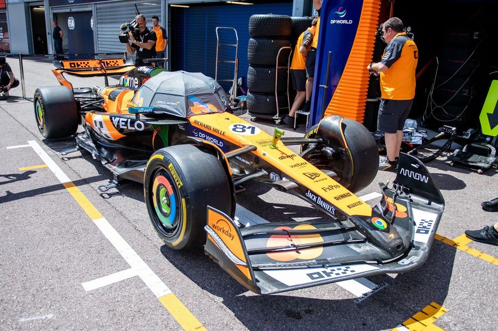 Detalle técnico de McLaren