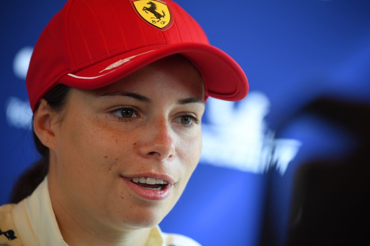 Lilou Wadoux retrouvera la Ferrari Hypercar lors du Rookie Test