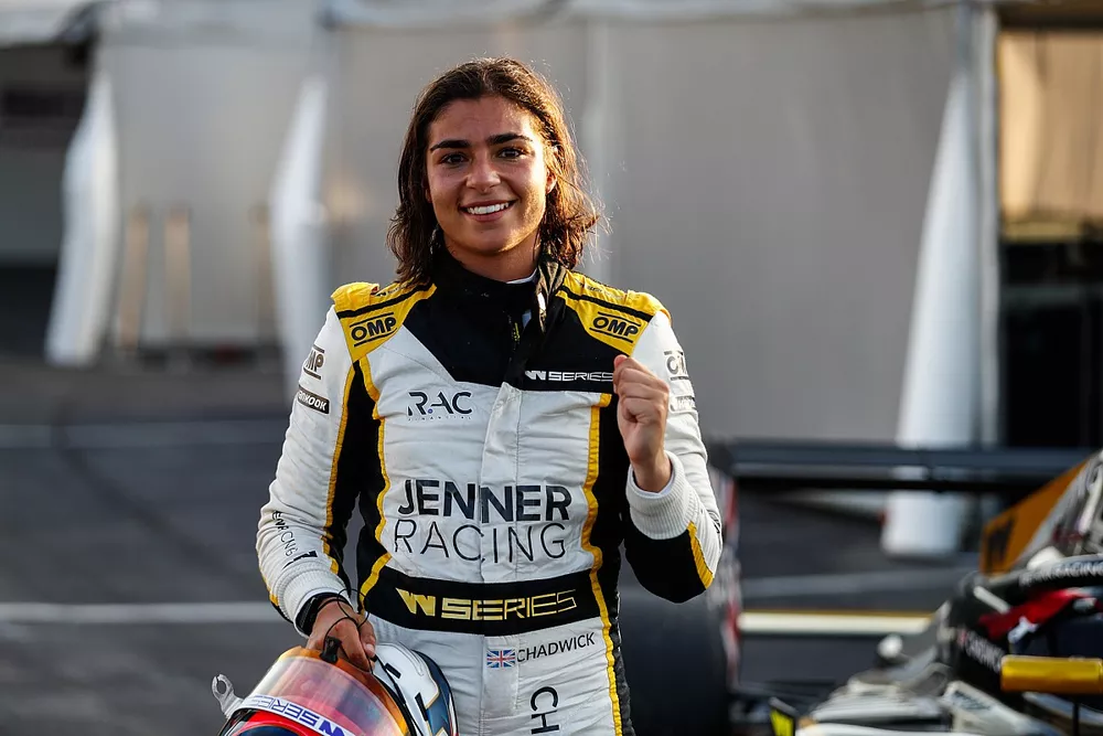 La polewoman Jamie Chadwick, Jenner Racing