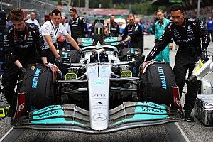 Mercedes: la sanci&oacute;n a Russell por el incidente con P&eacute;rez fue dura