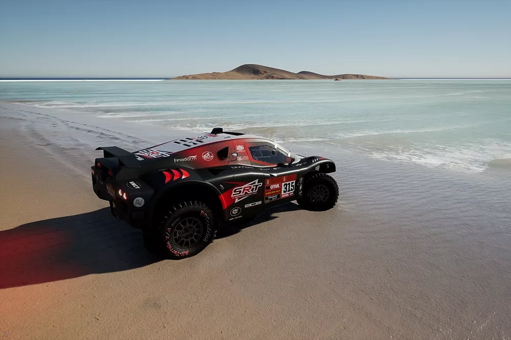Imagen de la versi&oacute;n Pre-Alpha del nuevo videojuego del DAKAR