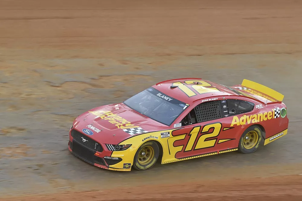 Ryan Blaney, Team Penske, Ford Mustang Advance My Track Challenge