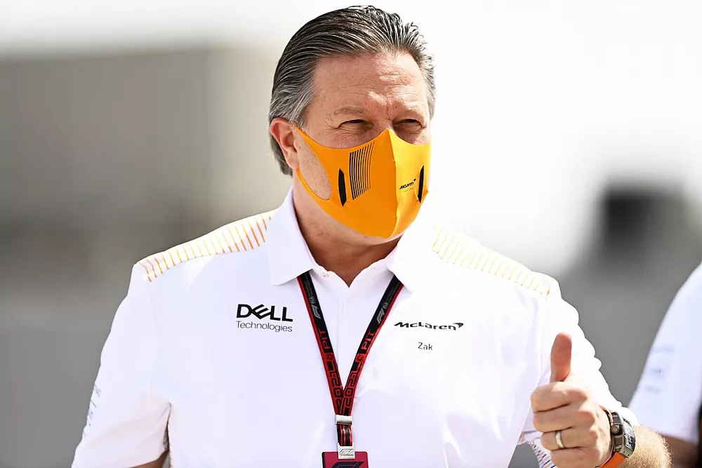 Zak Brown, CEO McLaren Racing 