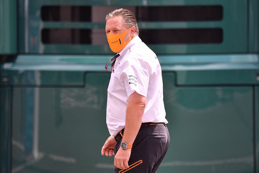 Zak Brown, director general de McLaren Racing