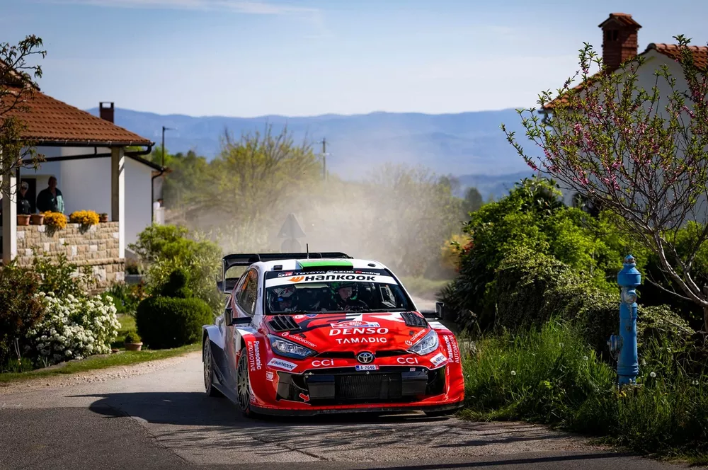 Elfyn Evans, Scott Martin, Toyota Gazoo Racing WRT Toyota GR Yaris Rally1