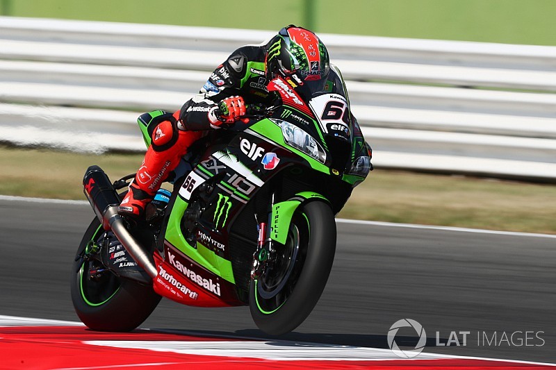 EL1 - Sykes le plus rapide d'un doublé Kawasaki