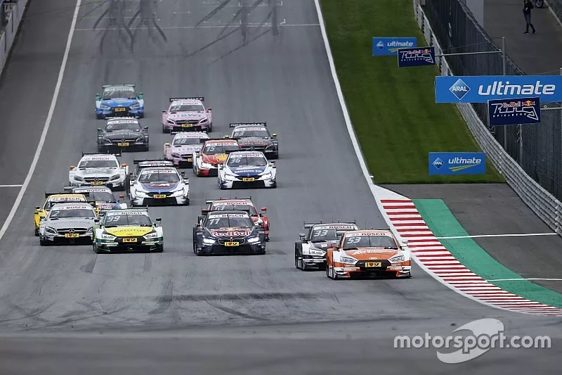 Start zum Sonntagsrennen der DTM am Spielberg-Wochenende 2017