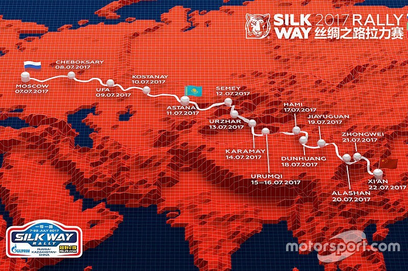 Silk Way Rallye : un périple de 10'000 km pour Loeb et compagnie