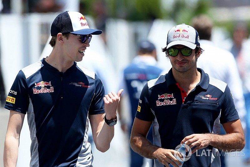 Daniil Kvyat, Scuderia Toro Rosso y Carlos Sainz Jr., Scuderia Toro Rosso