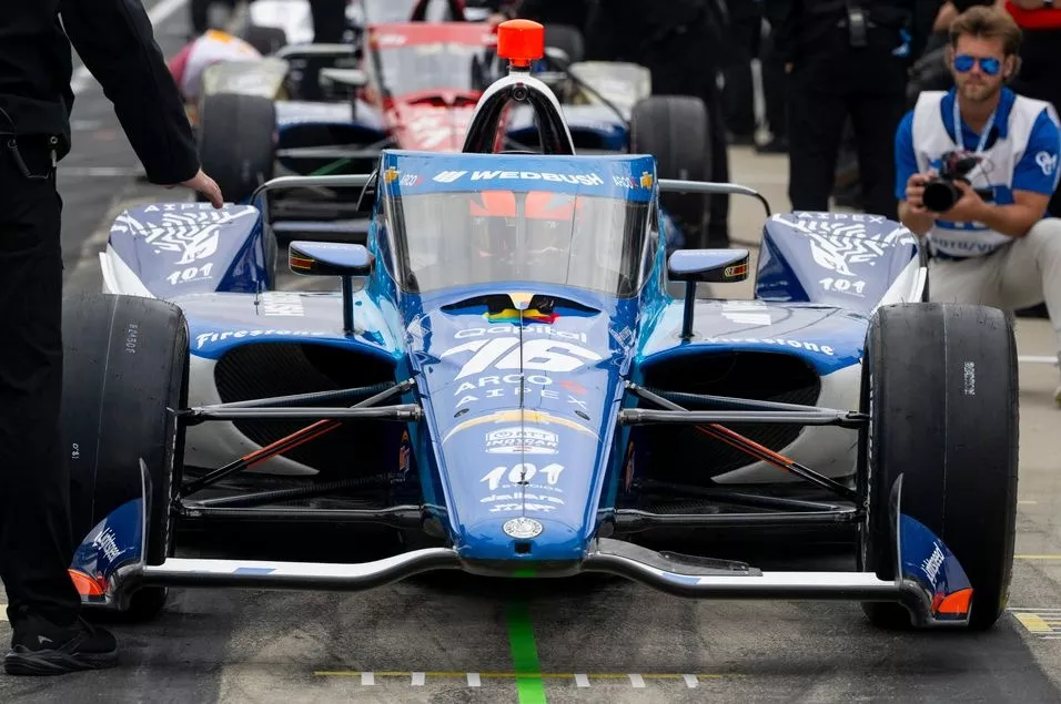  Rinus VeeKay, Juncos Hollinger Racing Chevrolet
