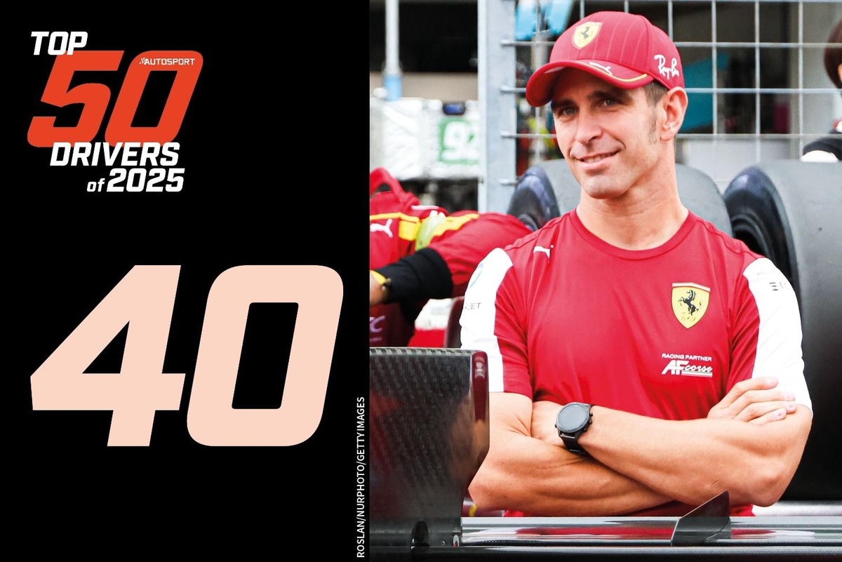 Autosport Top 50 of 2025: #40 Alessandro Pier Guidi