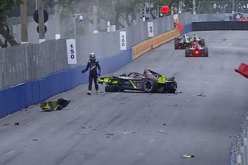 VIDEO: Impresionante accidente en el E-Prix de Sao Paulo