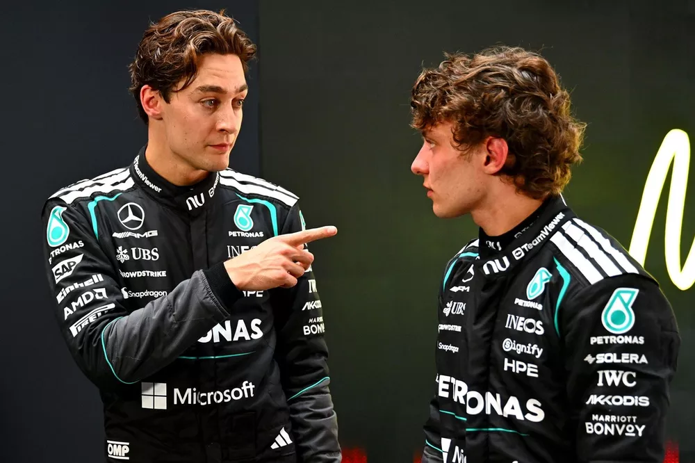 George Russell, Mercedes, Andrea Kimi Antonelli, Mercedes