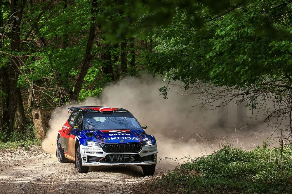 Mikołaj Marczyk, Szymon Gospodarczyk, Skoda Fabia RS Rally2