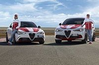 Edici&oacute;n especial de los Alfa Romeo Giulia y Stelvio, decorados como el F1