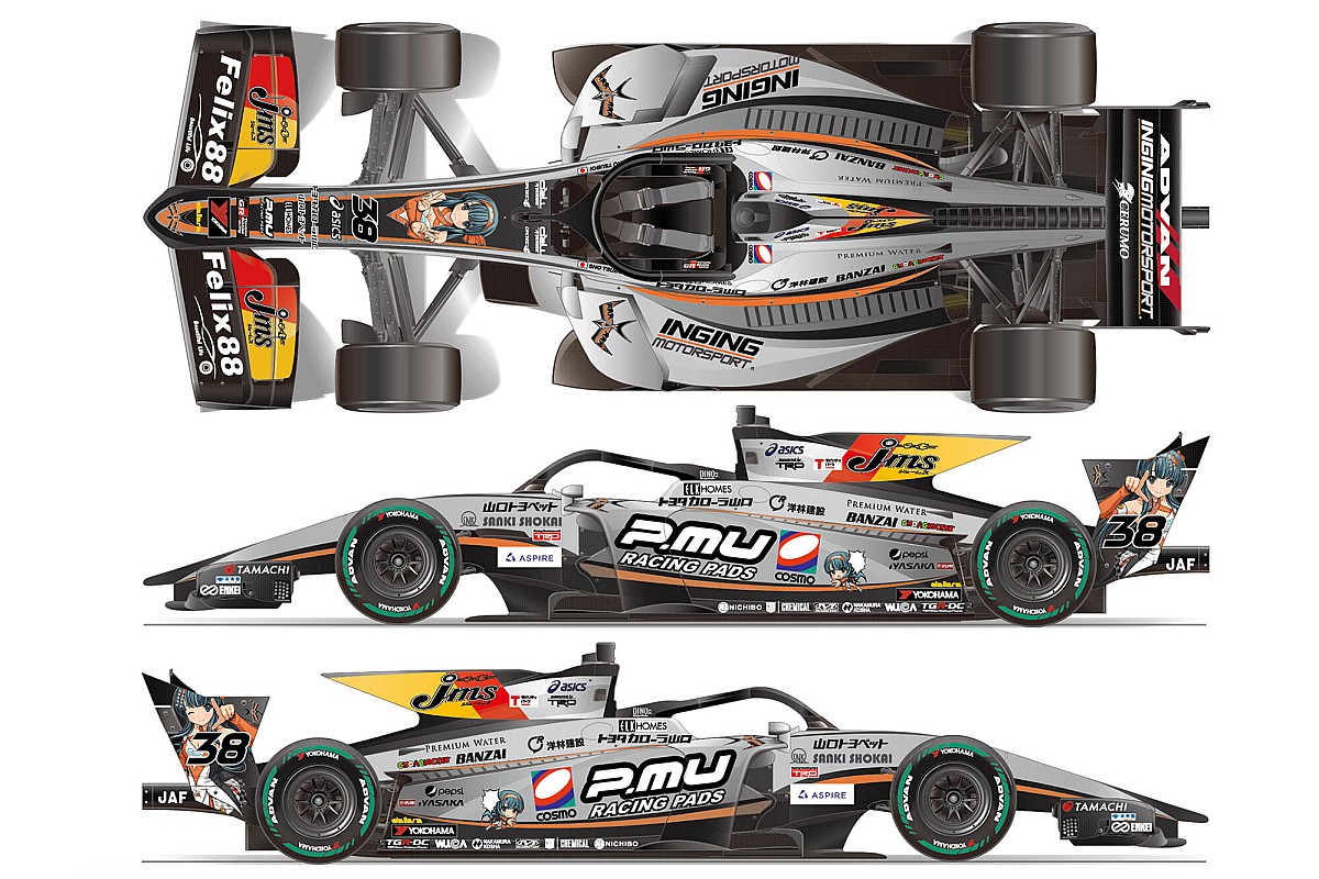 INGING、スーパーフォーミュラ参戦体制発表。立川祐路監督