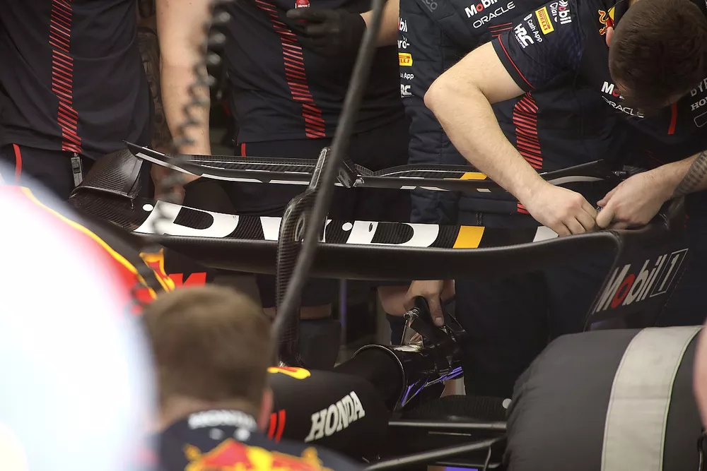 Aileron arri&egrave;re de la Red Bull RB19