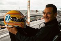 Alex Palou, con un casco especial y retro para la Indy 500 2025