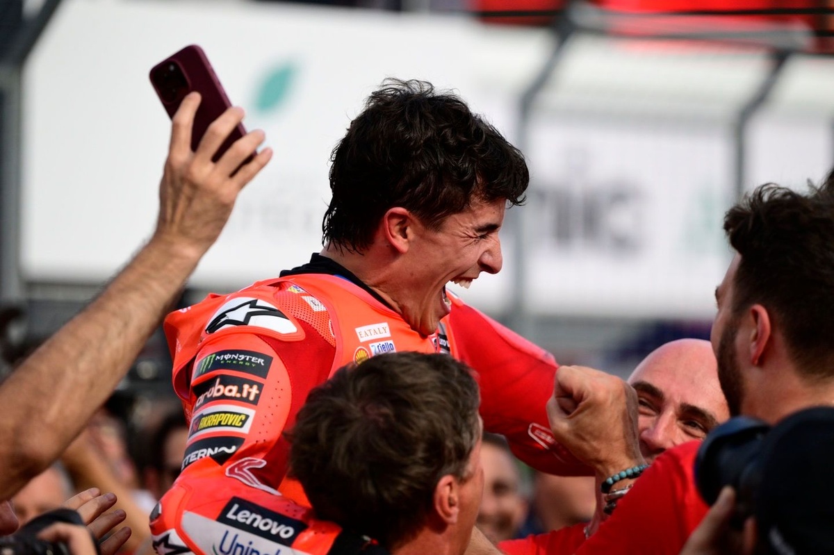 Márquez souligne le timing parfait de son sacre, chez Honda